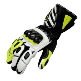 Gloves Winter with protection Unik R-9 Weathertek Black - Size/amarillo fluor