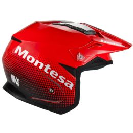 Trial Helmet Hebo Zone 5 Air Montesa - Red