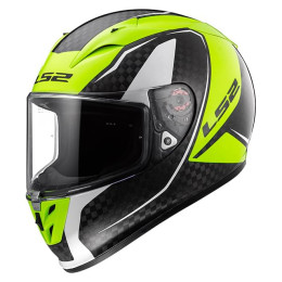 Helmet Full Face LS2 FF323 Arrow H-Vis Yellow - Fury Carbon