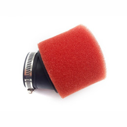 Double Foam air filter d=49mm AllPro - red