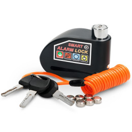 AllPro anti-theft disc padlock with alarm d=10mm - black