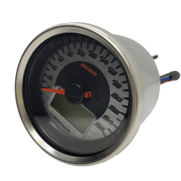 Speedometer up to 260 km/h KOSO Digital Chrome-Style - Blue Light