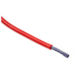 Cable Spark Plug Pipe Motoscoot silicone - Red