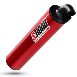 MVT S-Road scooter exhaust silencer