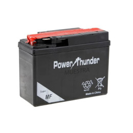 Battery YTR4A-BS power Thunder with acid