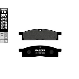 Brake Pads DT LCD scooter compound Galfer