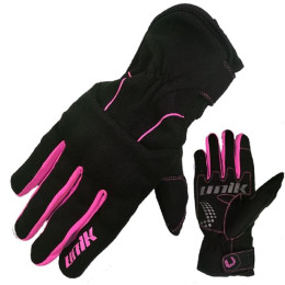 Gloves Woman Unik C-68 - Black/Pink