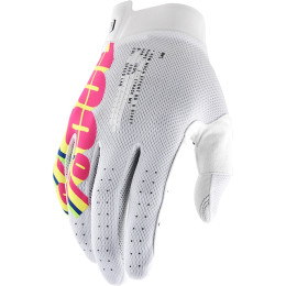 100% iTRACK Motocross Gloves System White 
