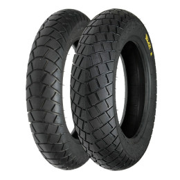 Tyre Set 90/80R17+ 115/75R17 Rain PMT