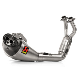 Racing Line Complete system Yamaha MT-07 Tracer ABS 2020- titanium & Carbon (CE) Akrapovic