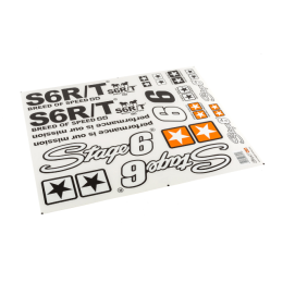 Sticker Set Stage6 Racing Team MKII DIN A2
