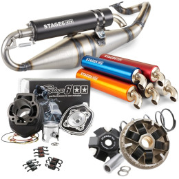 Tuningkit Piaggio LC including cylinder/exhaust/variator/springs Stage6 Streetrace