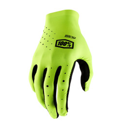 100% SLING MX Motocross Gloves Fluo Yellow