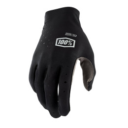100% SLING MX Motocross Gloves Black