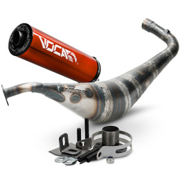 Exhaust Voca V-Protos Racing Derbi Variant - red