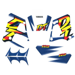 Sticker kit Yamaha DT 125 R - blue
