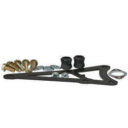 Bracket and screws kit for exhaust Yasuni Z Minarelli horizontal TUB901