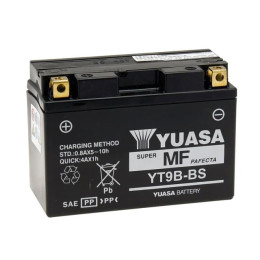 Battery YT9B-BS Yuasa with acid