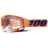 Offroad Goggles 100% Racecraft 2 Coral - Clear Lens