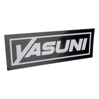 Sticker Yasuni silencer heat resistant