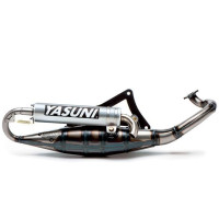 Exhaust Yasuni R Peugeot horizontal / Morini scooter (CE) - aluminium
