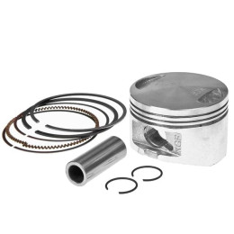 Piston de cylindre (kit) Airsal "Aluminium 124,6cc", d.52.4mm, course 57,8mm, Honda 125cc 4T
