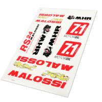 Kit d'autocollants Malossi 24,7 x 35cm